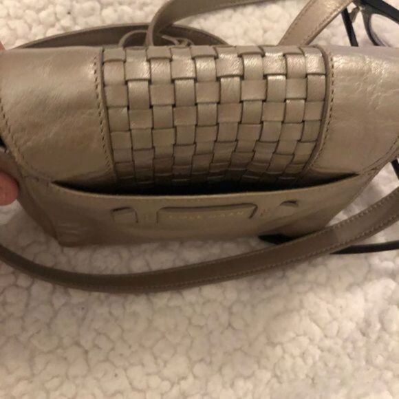 Cole Haan Metallic‎ Leather Mini Crossbody - Picture 6 of 7